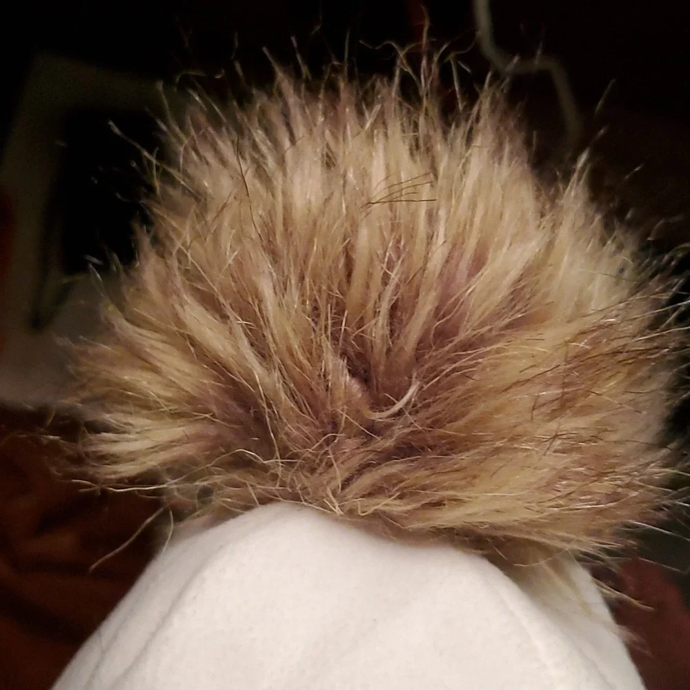 Lands‎ End fleece infant hat